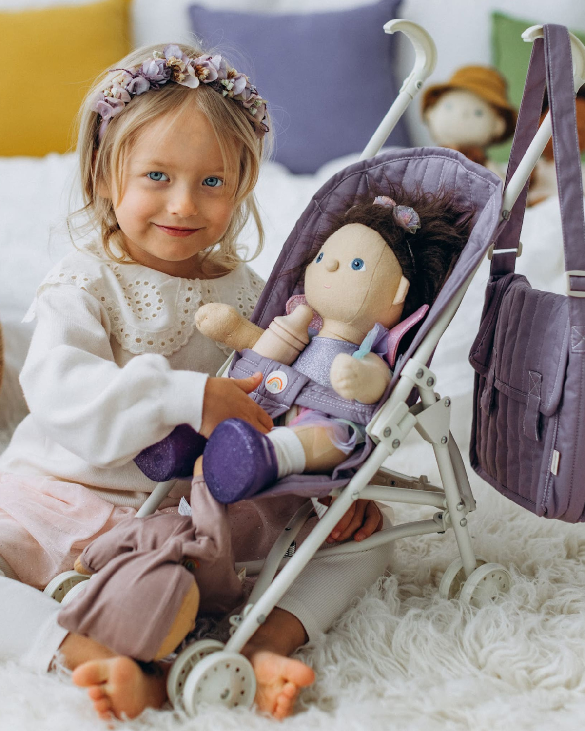 Lavender Sollie Stroller Toy: Kids' Pretend Pla