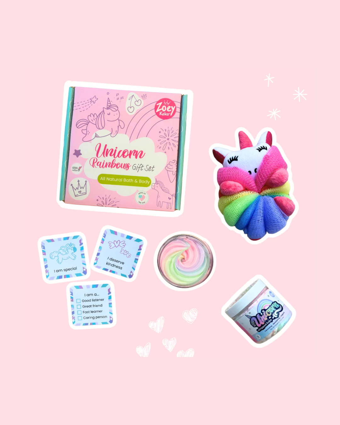 Unicorn Rainbows Gift Set