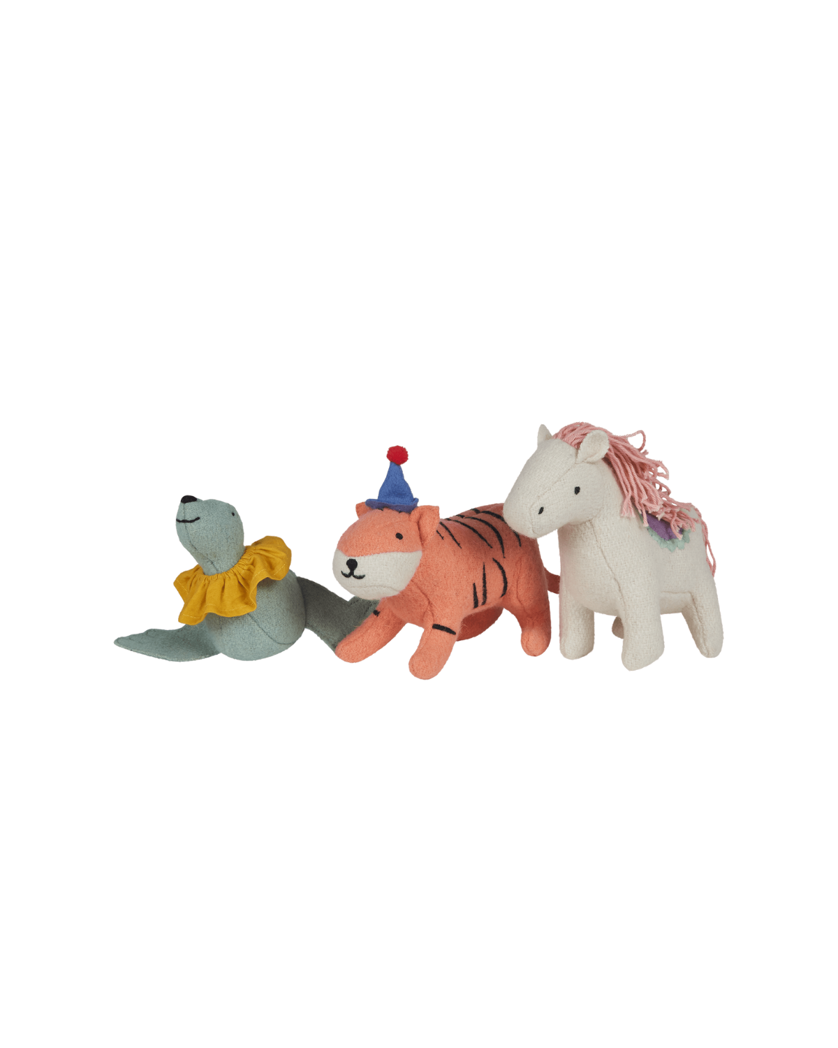 Holdie Circus Animals in Multi for imaginative play.