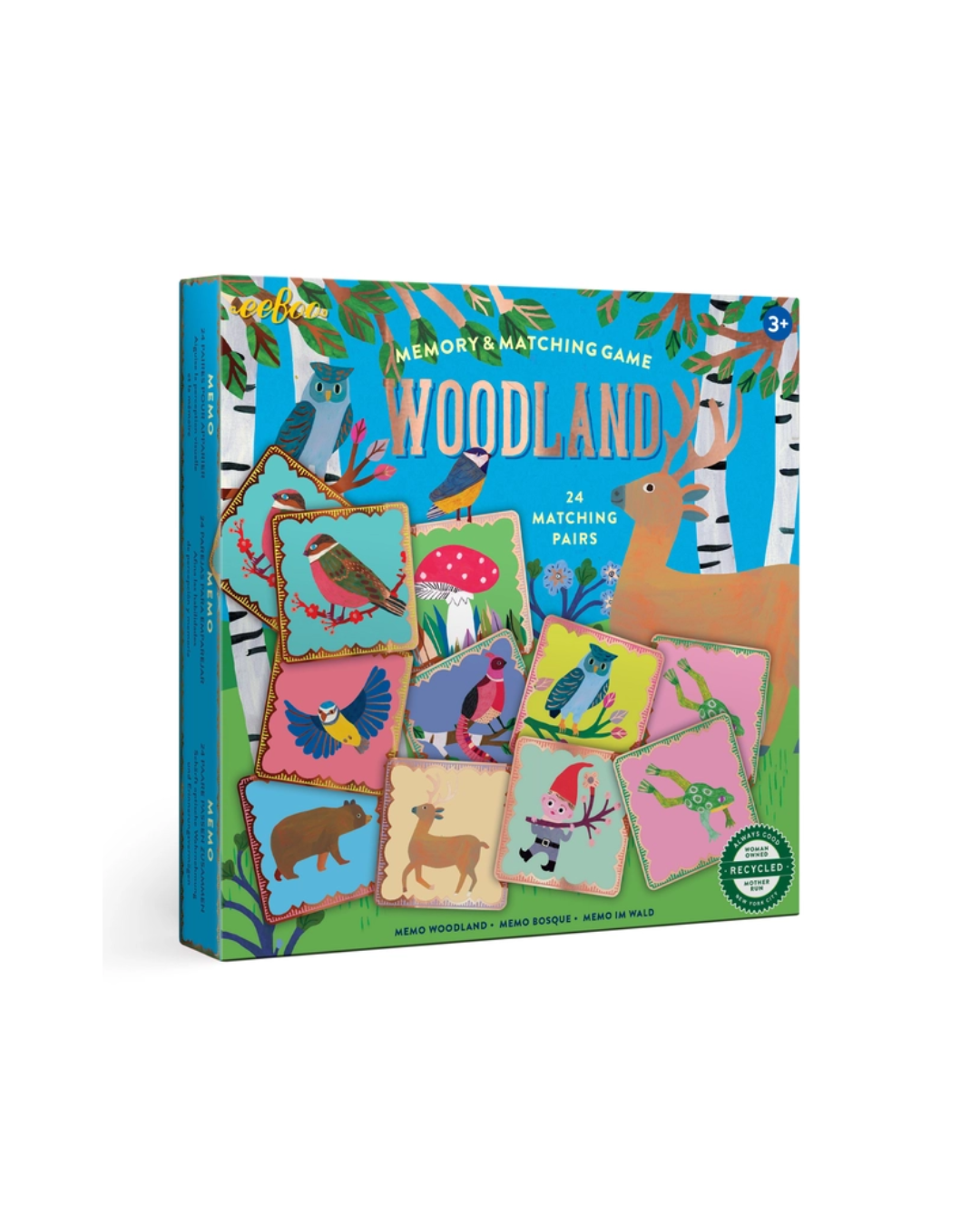 Woodland Memory and Matching Game