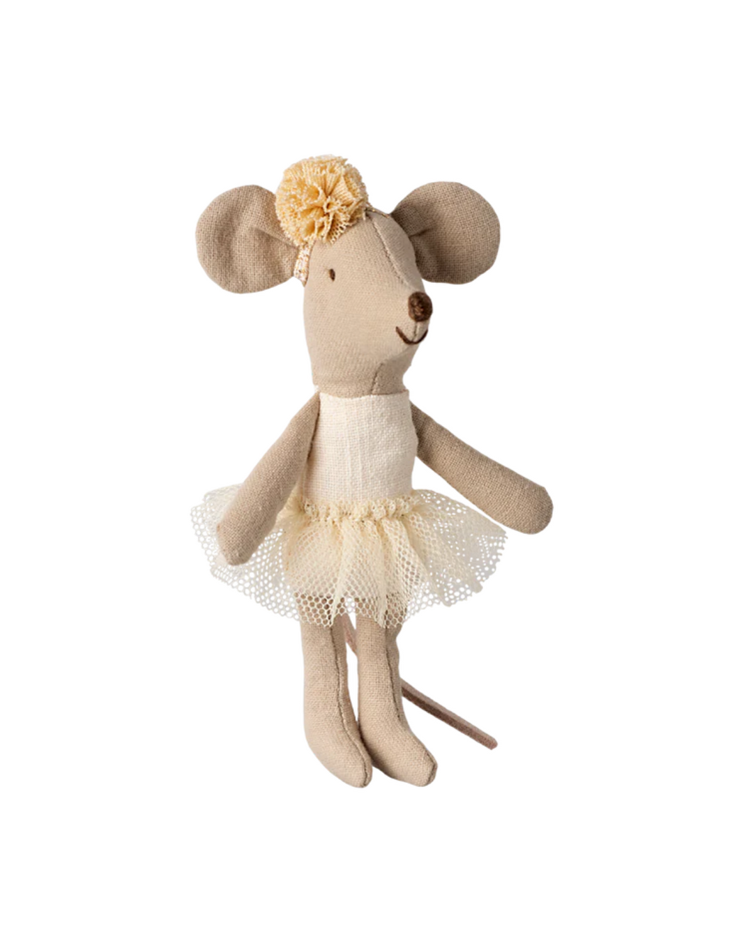 Ballerina mouse, Little sister - Off white