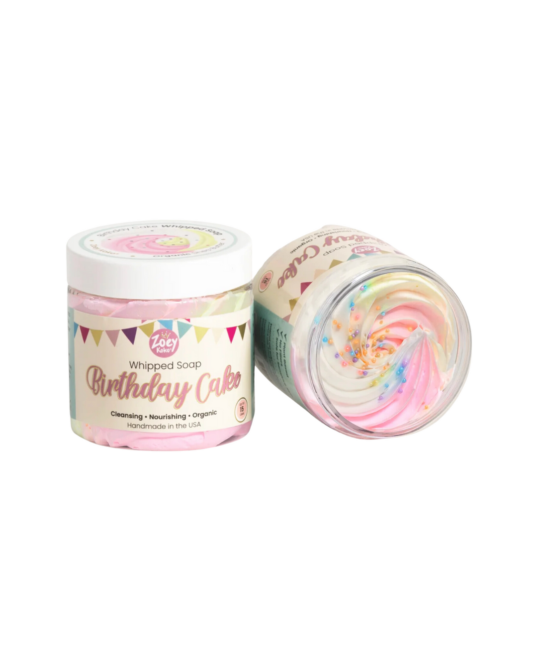 Birthday Cake Whipped Soap