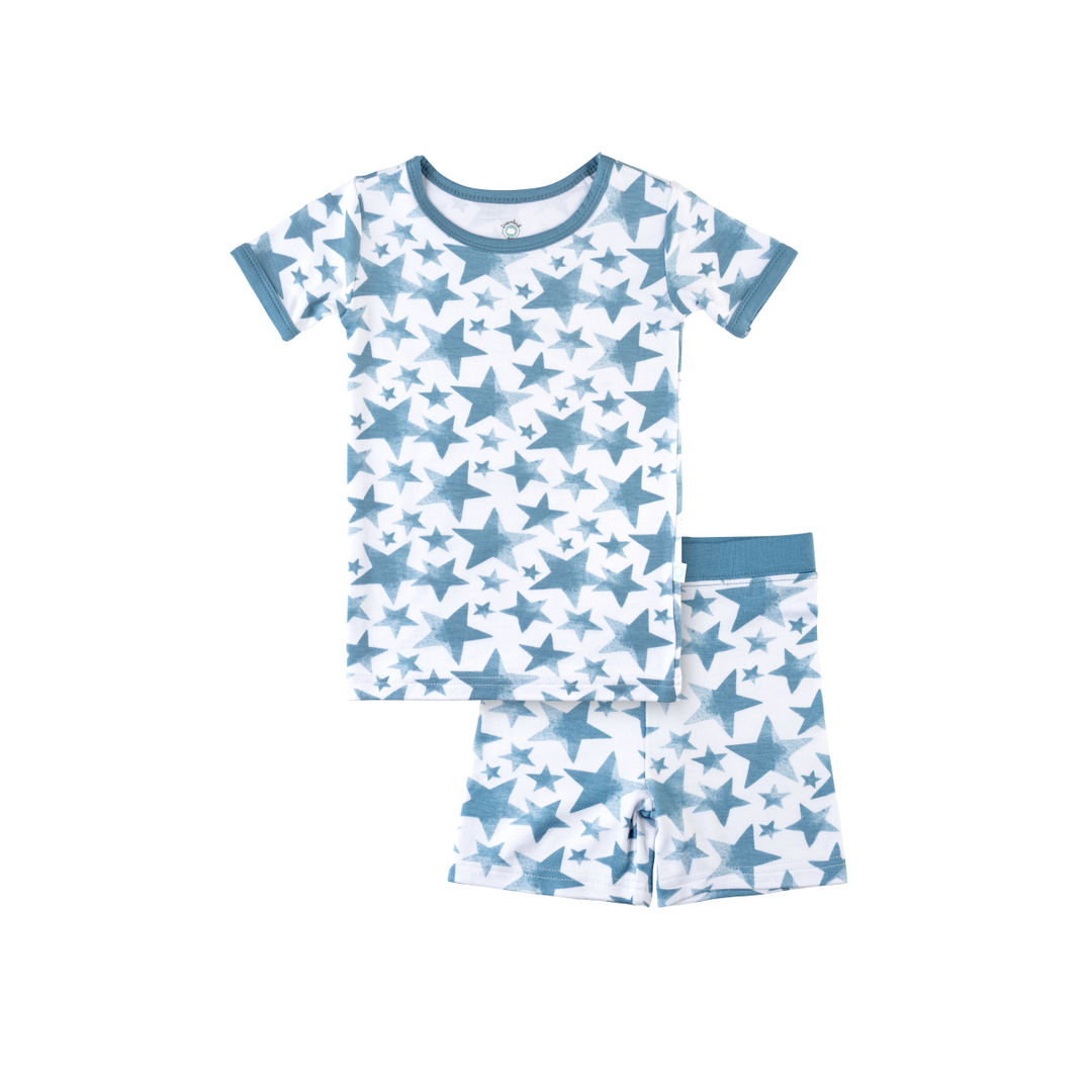 Toddler Short-Sleeve Bamboo Pajamas