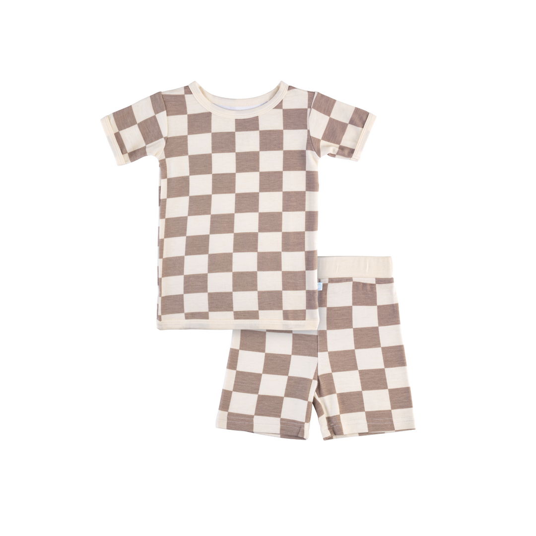 Toddler Short-Sleeve Bamboo Pajamas