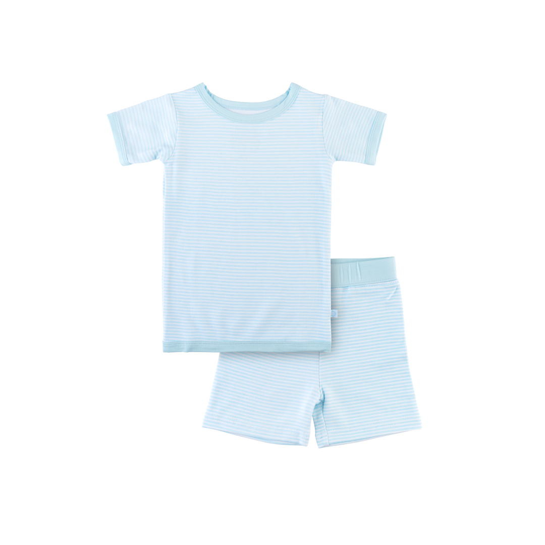 Toddler Short-Sleeve Bamboo Pajamas