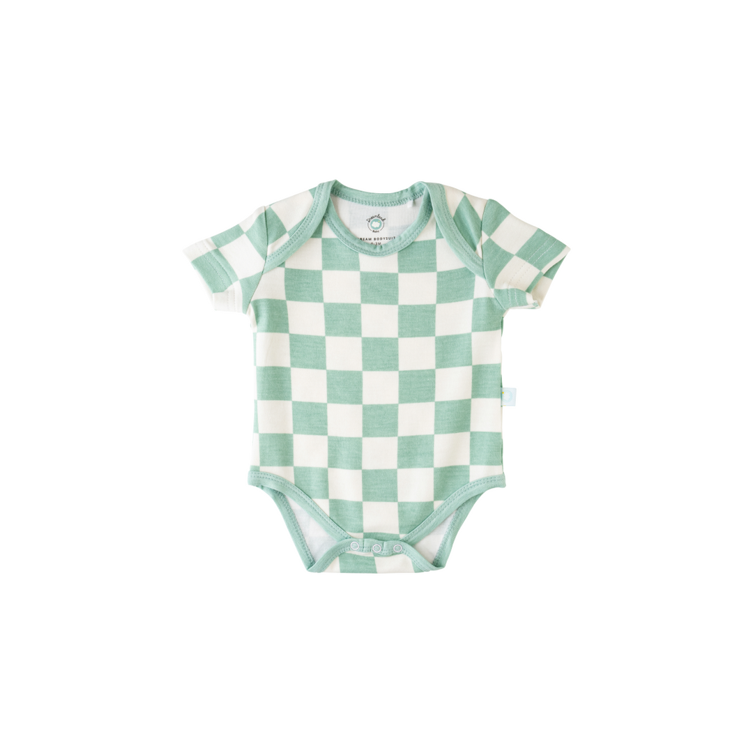 Baby Short-Sleeve Bamboo Bodysuit