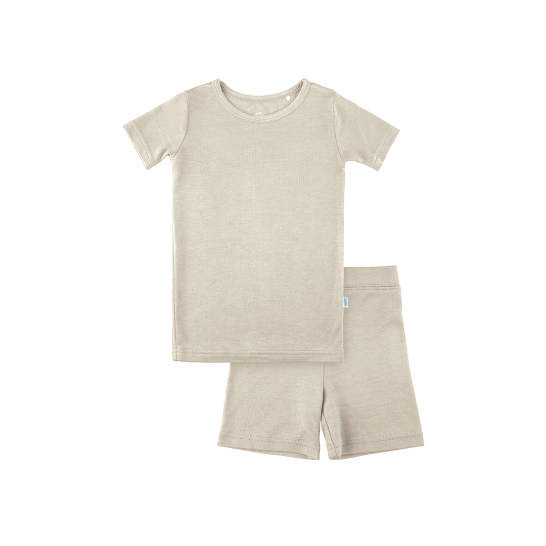 Toddler Short-Sleeve Bamboo Pajamas