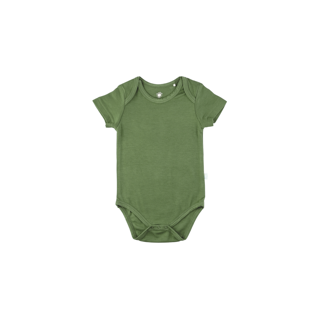 Baby Short-Sleeve Bamboo Bodysuit