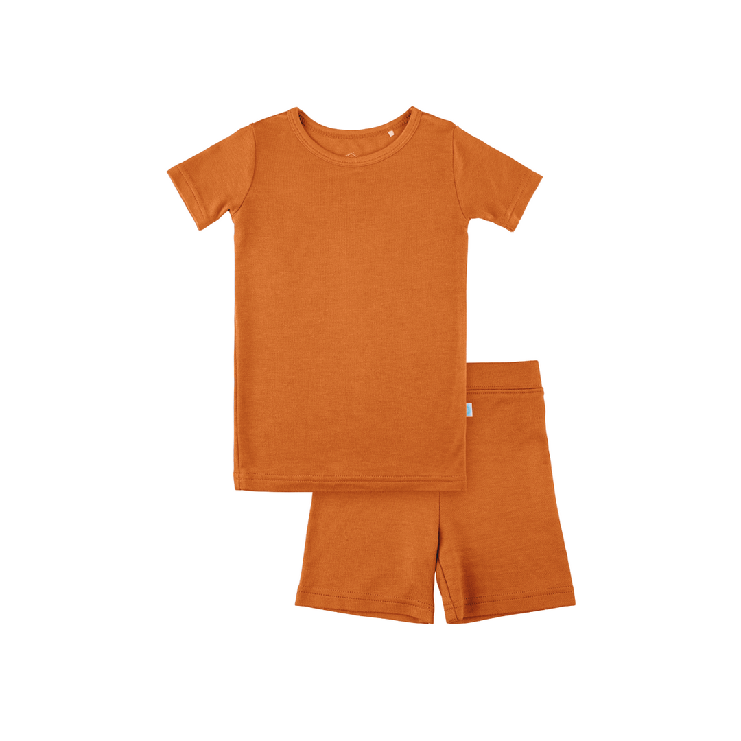 Toddler Short-Sleeve Bamboo Pajamas