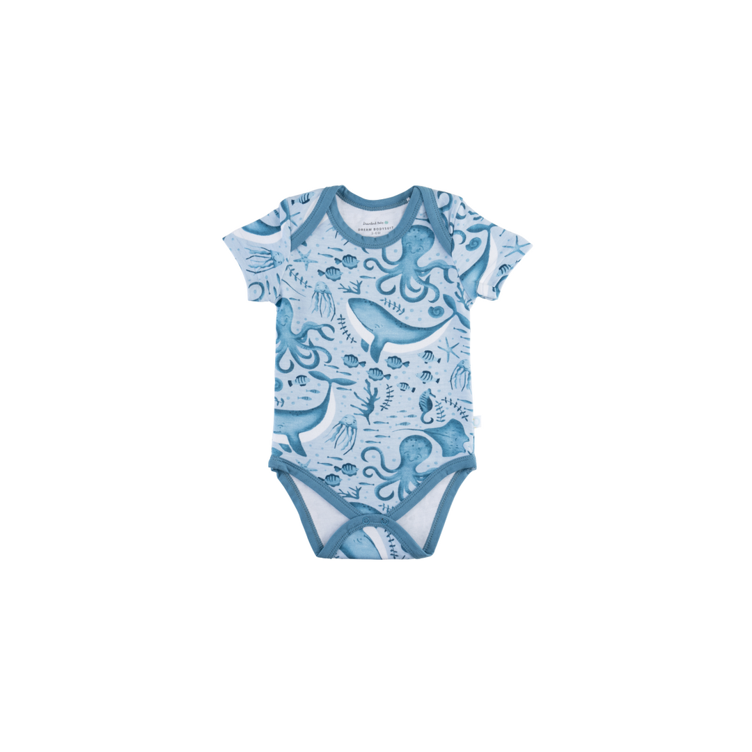 Baby Short-Sleeve Bamboo Bodysuit