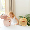 Apple Storage Basket Small - Pink