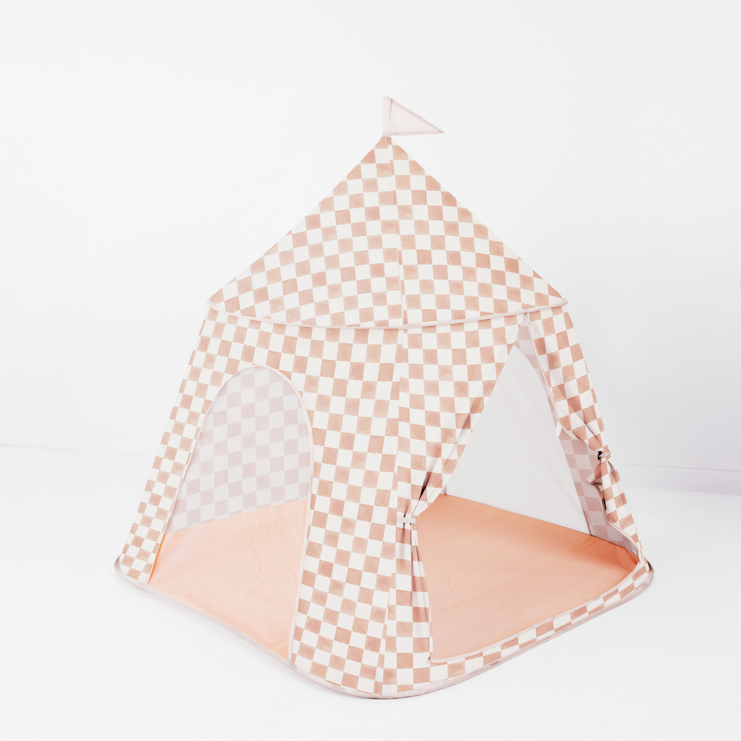 Checker Toffee Play Tent