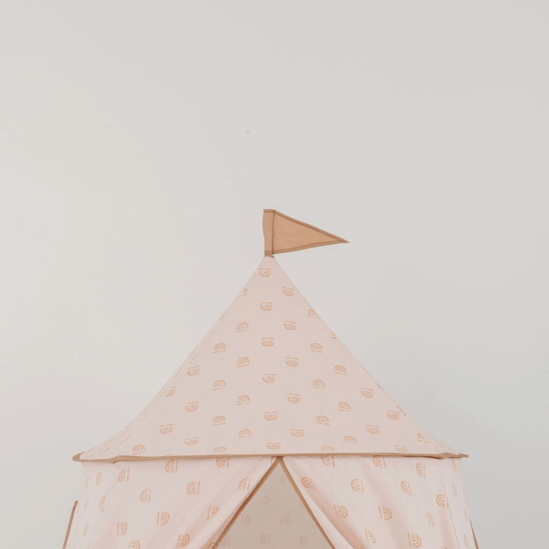 Rainbow Peach Play Tent