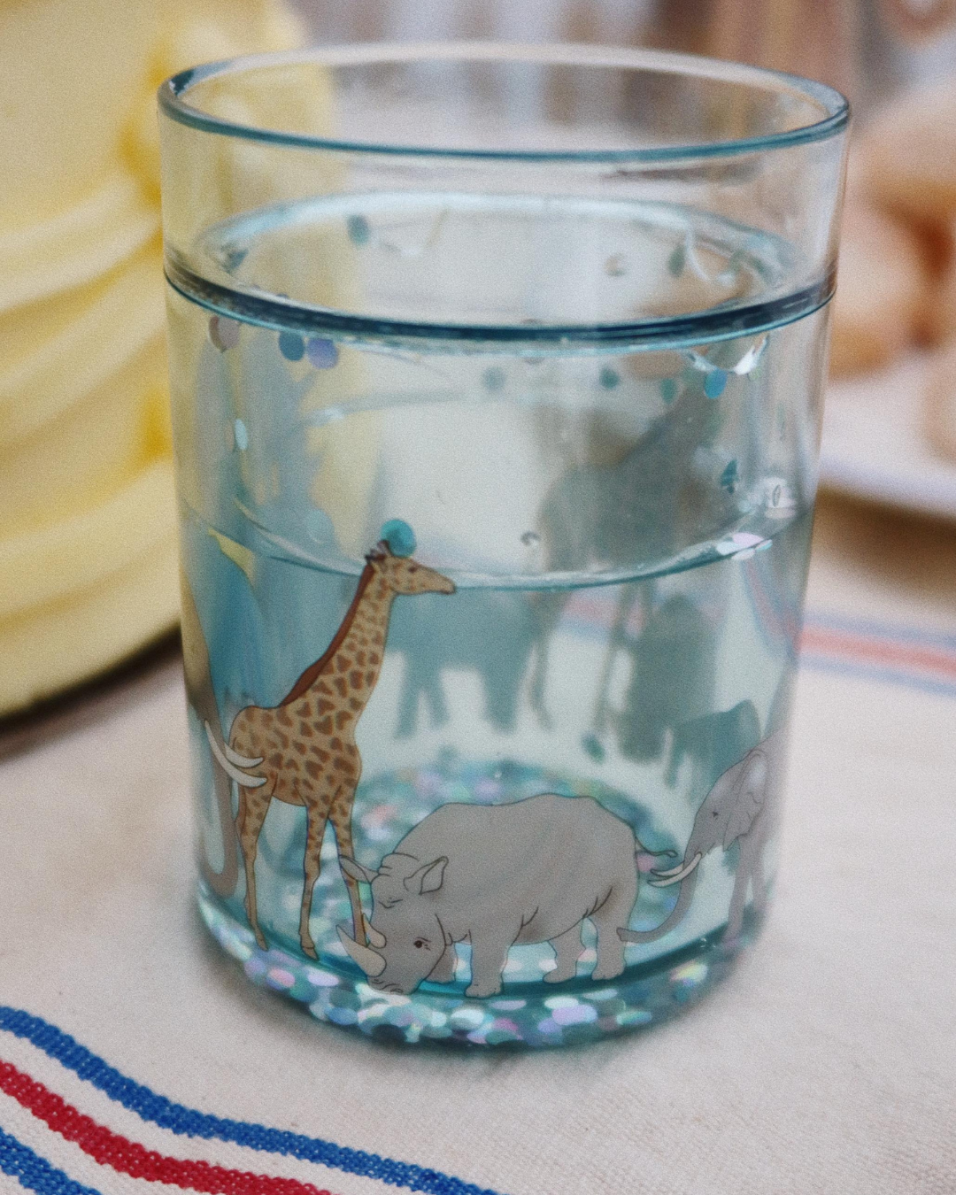 2 Pack Glitter Cups - Safari