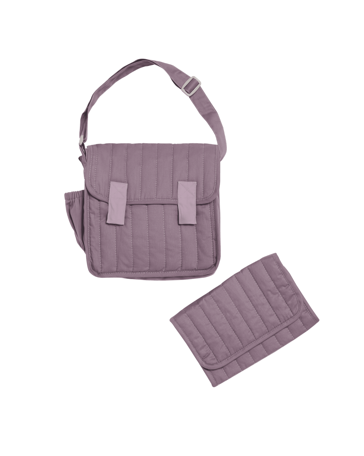 Convertible Changing Set for Babies - Carrie Lavender