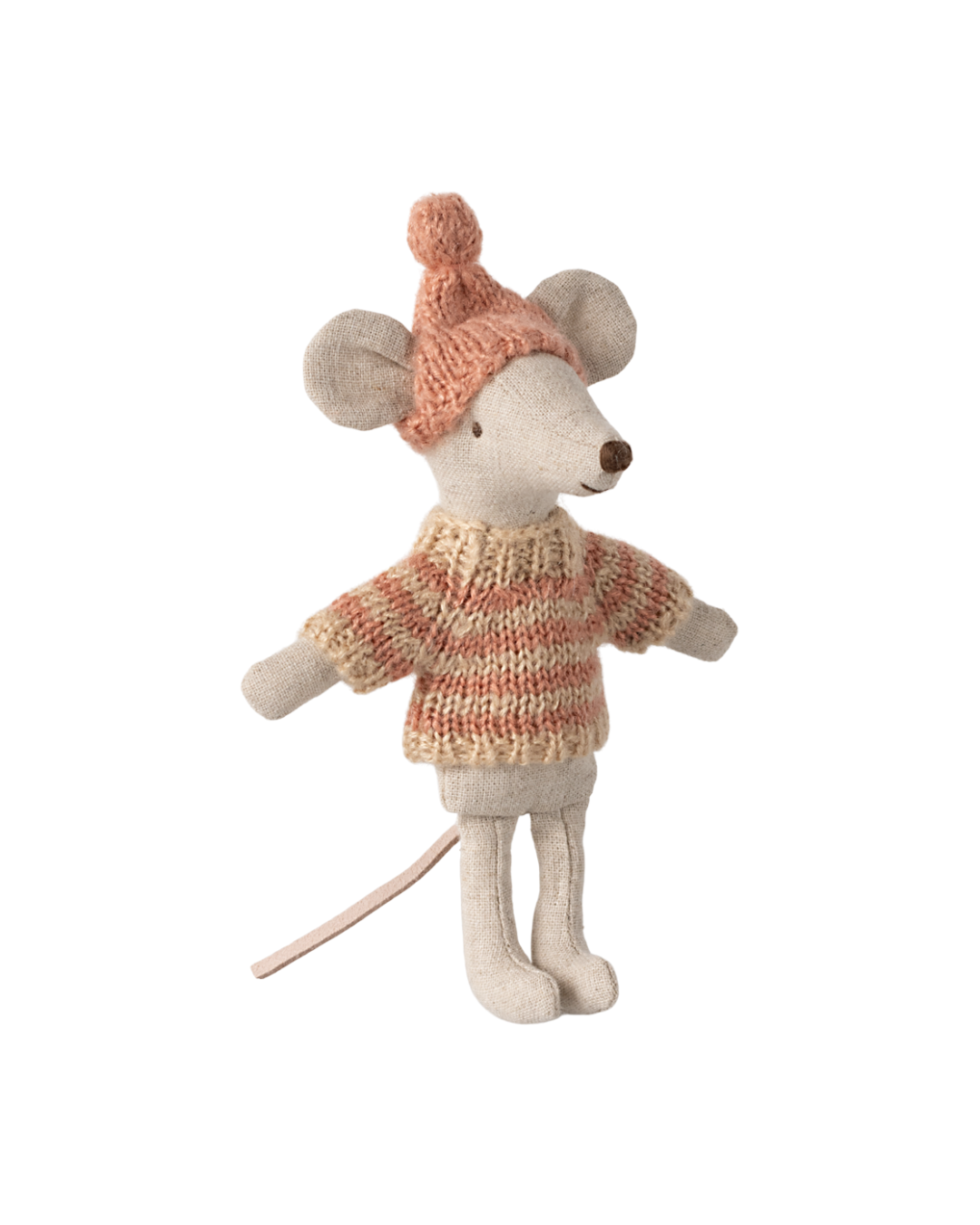 Knitted sweater and hat, Big sister mouse