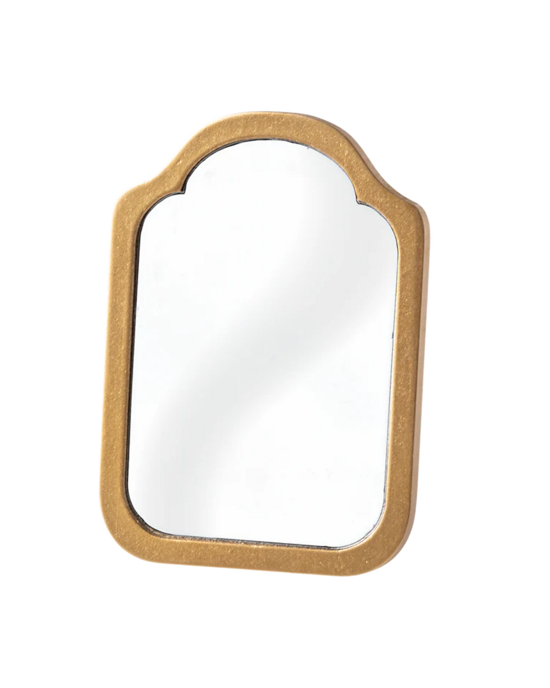 Miniature Gold Mirror