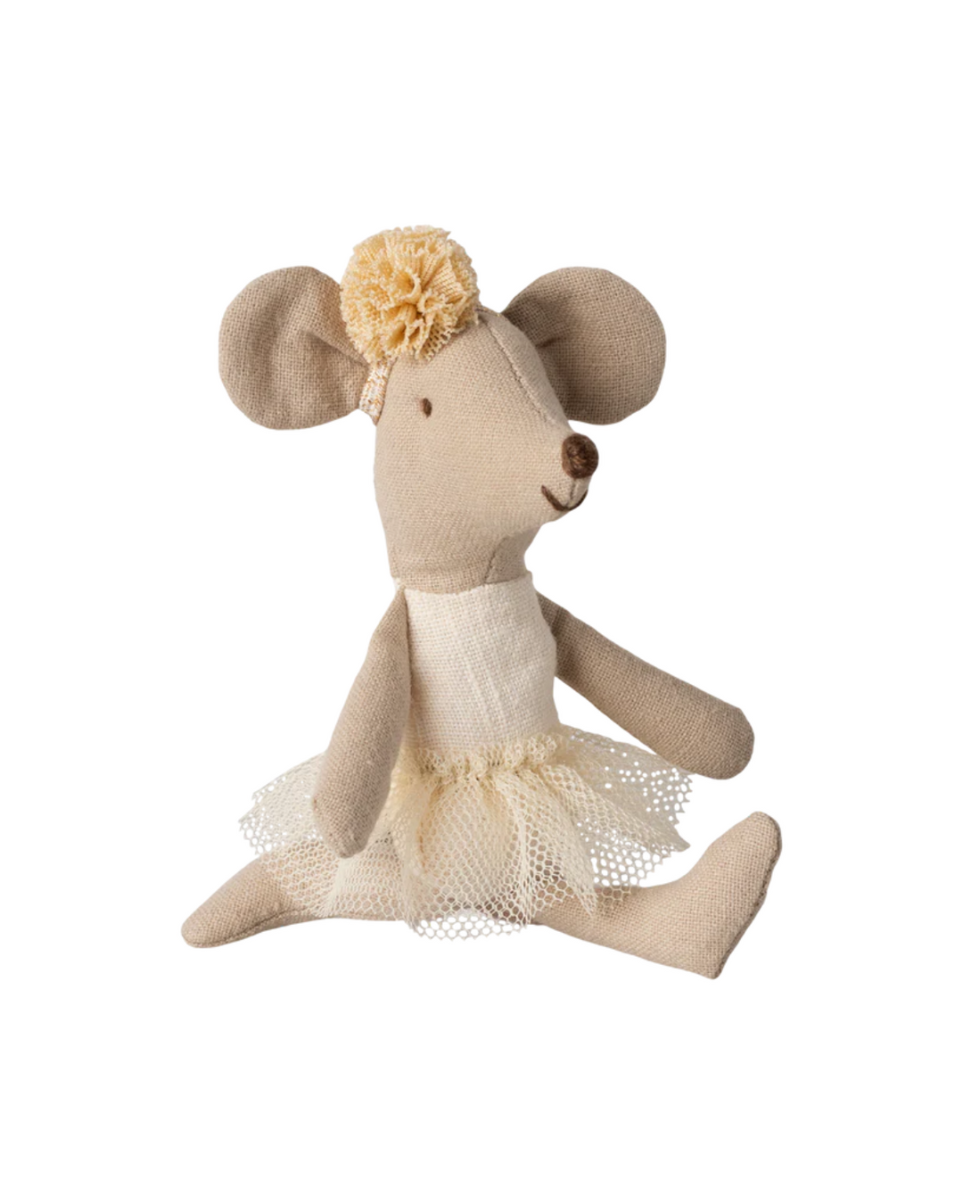 Ballerina mouse, Little sister - Off white