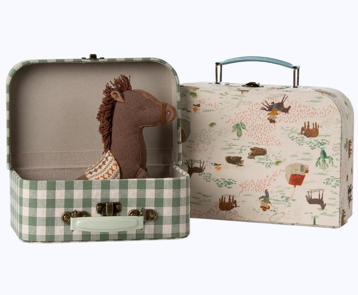 Suitcase set, 2 pcs - Pony (End of May Pre-Order)