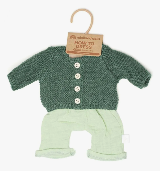 Forest Boy Set Doll Outfit 15’’