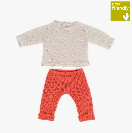 Knitted Doll Outfit 15” – Sweater & Trousers