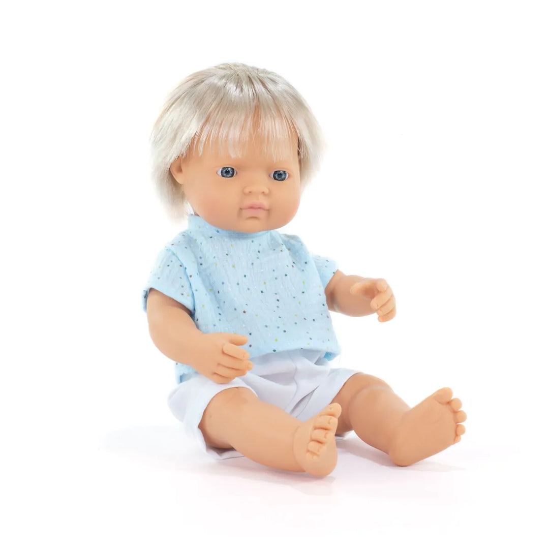 Blonde Caucasian doll 15" My Friends & Me