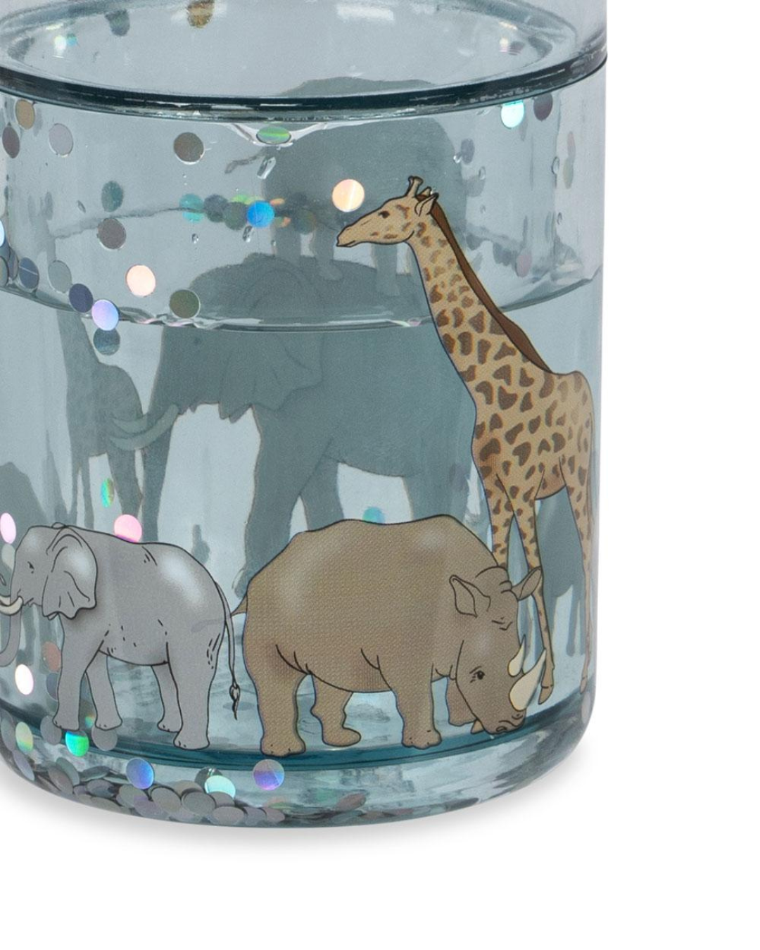 2 Pack Glitter Cups - Safari