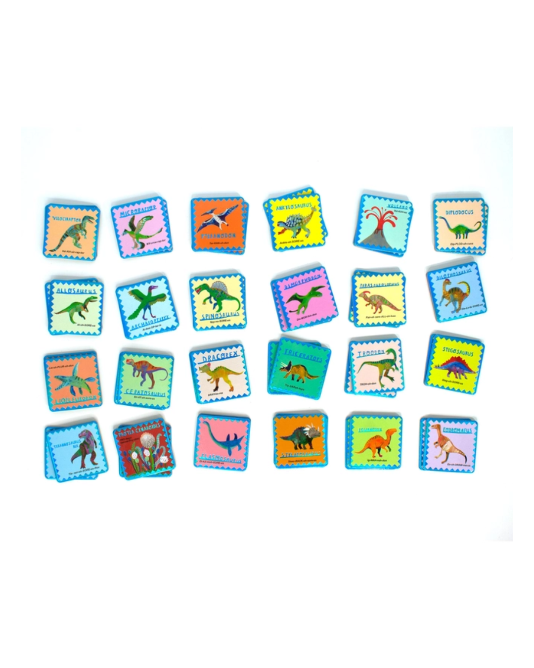 Shiny Dinosaur Memory and Matching Game