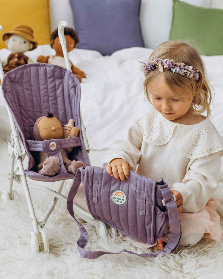 Lavender Sollie Stroller for Kids' Dolls: Fun and Functional