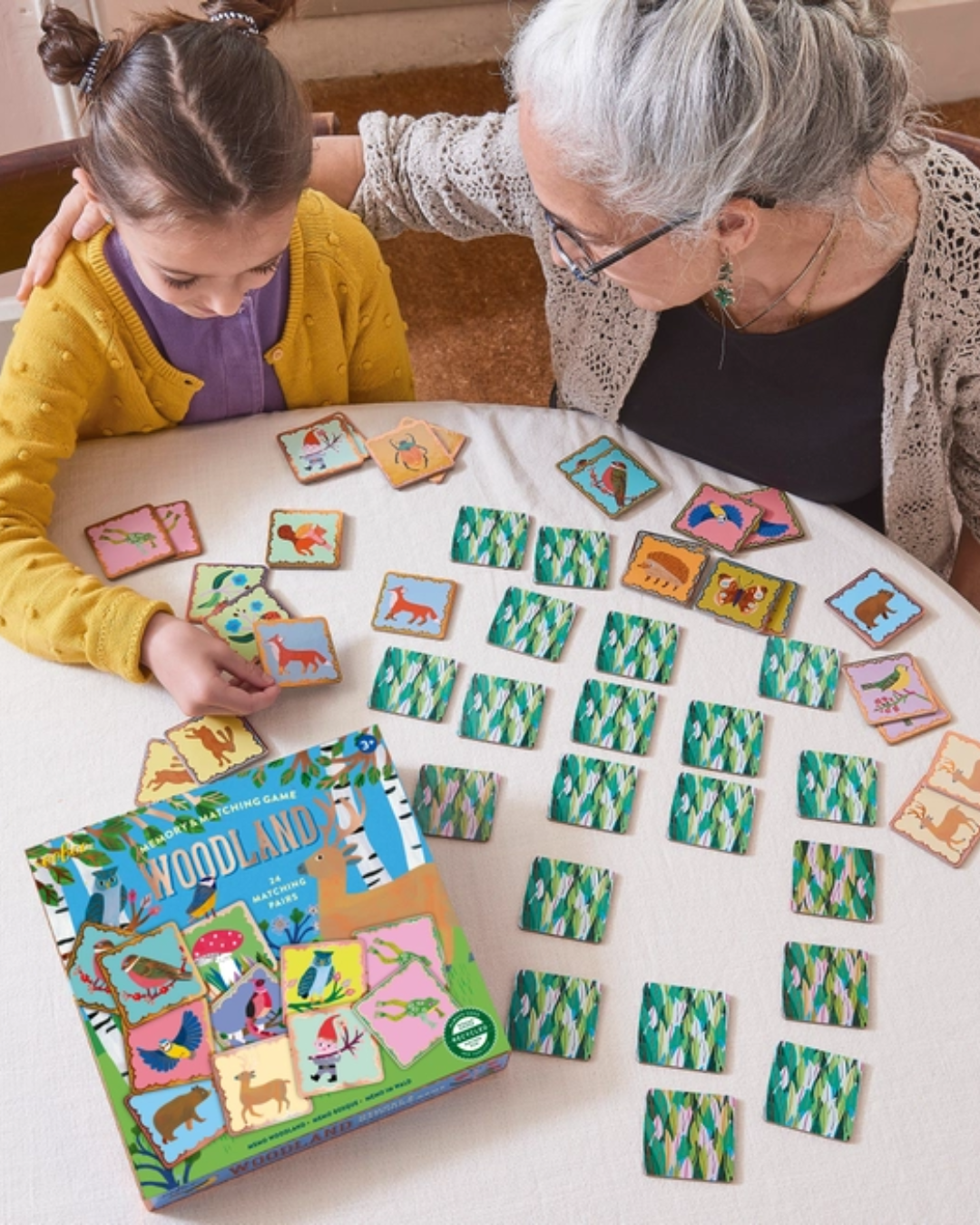 Woodland Memory and Matching Game