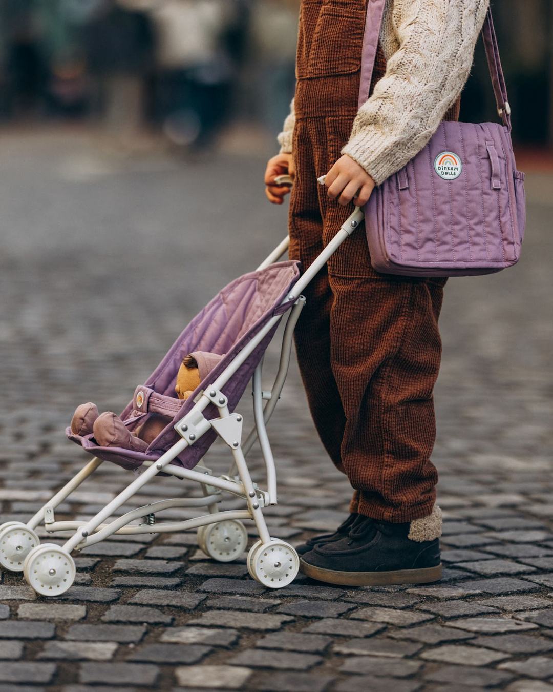 Lavender Sollie Stroller Doll Transport: Playtime Adventure