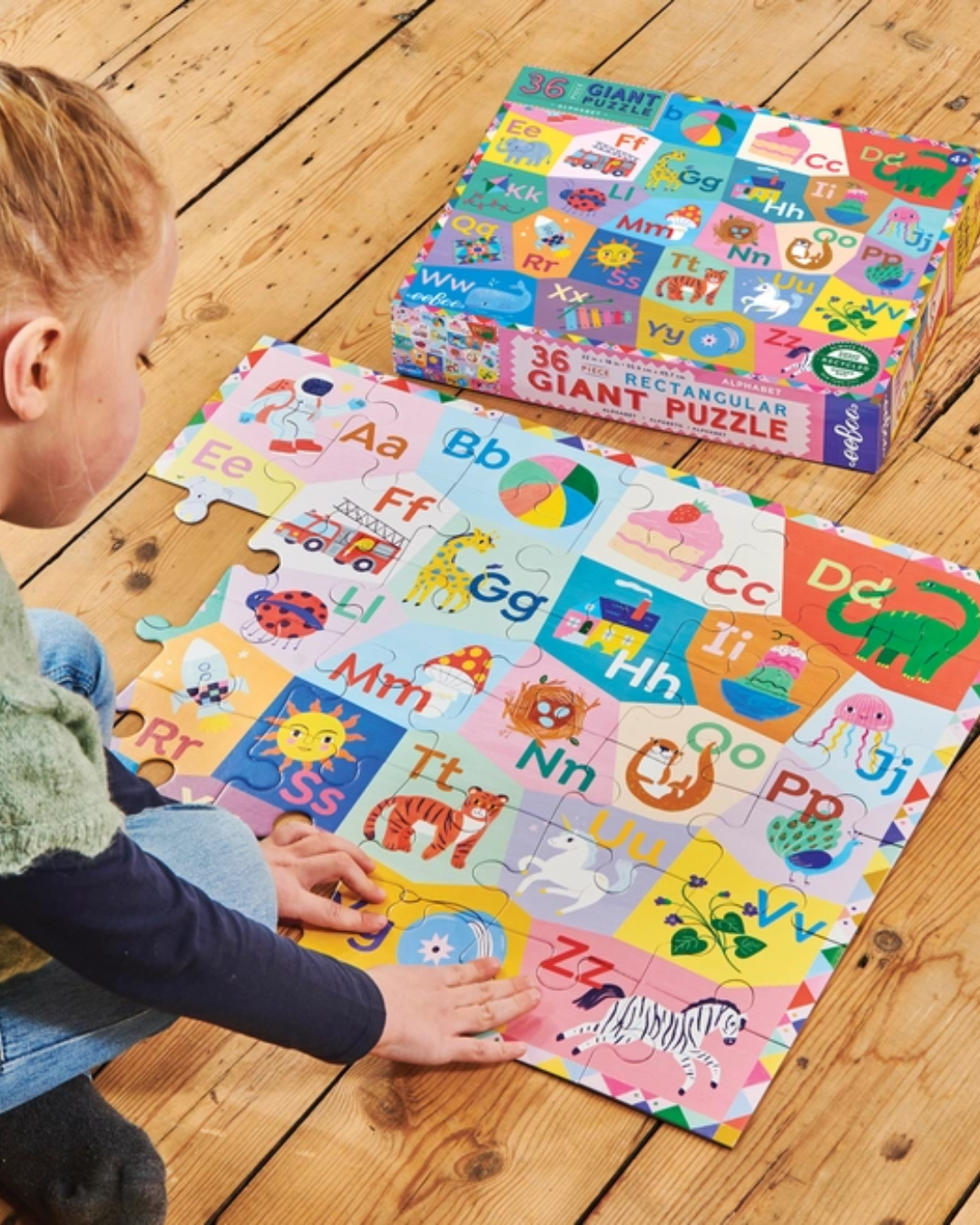 Alphabet 36 Piece Giant Puzzle