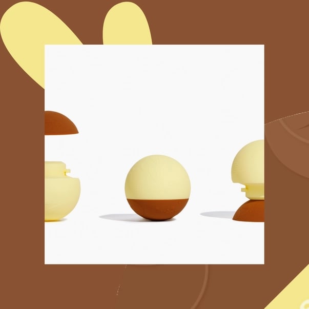 Your (Un)Ordinary Bath Toy b is for ball® in Caramel Pudding