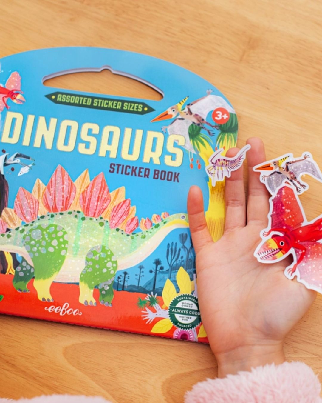 Dinosaurs Shiny Sticker Book