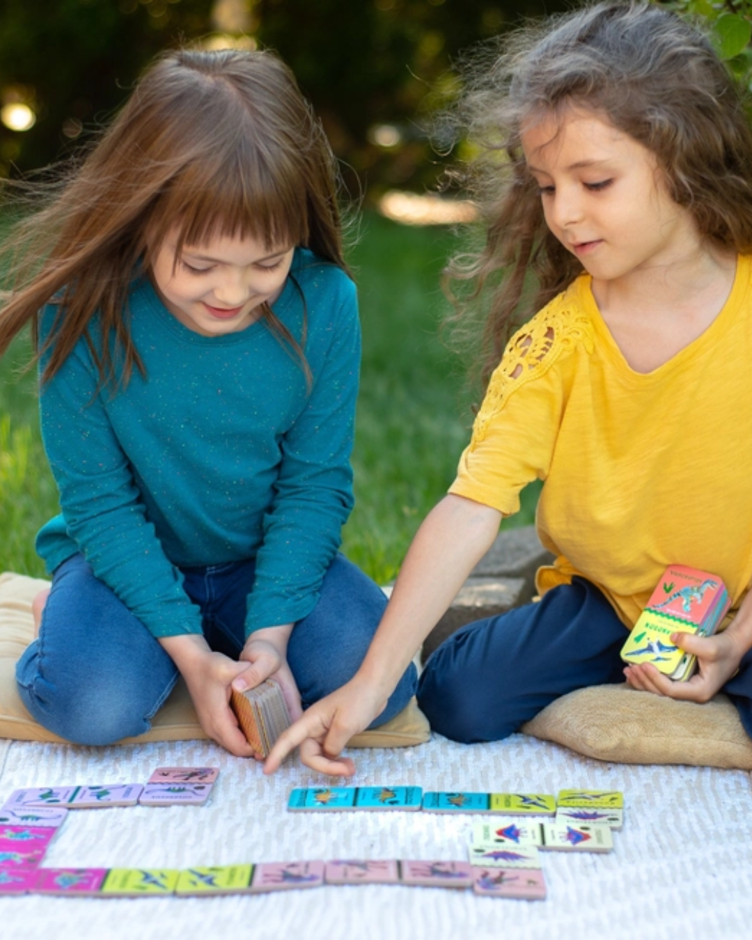 Giant Shiny Dinosaur Dominoes