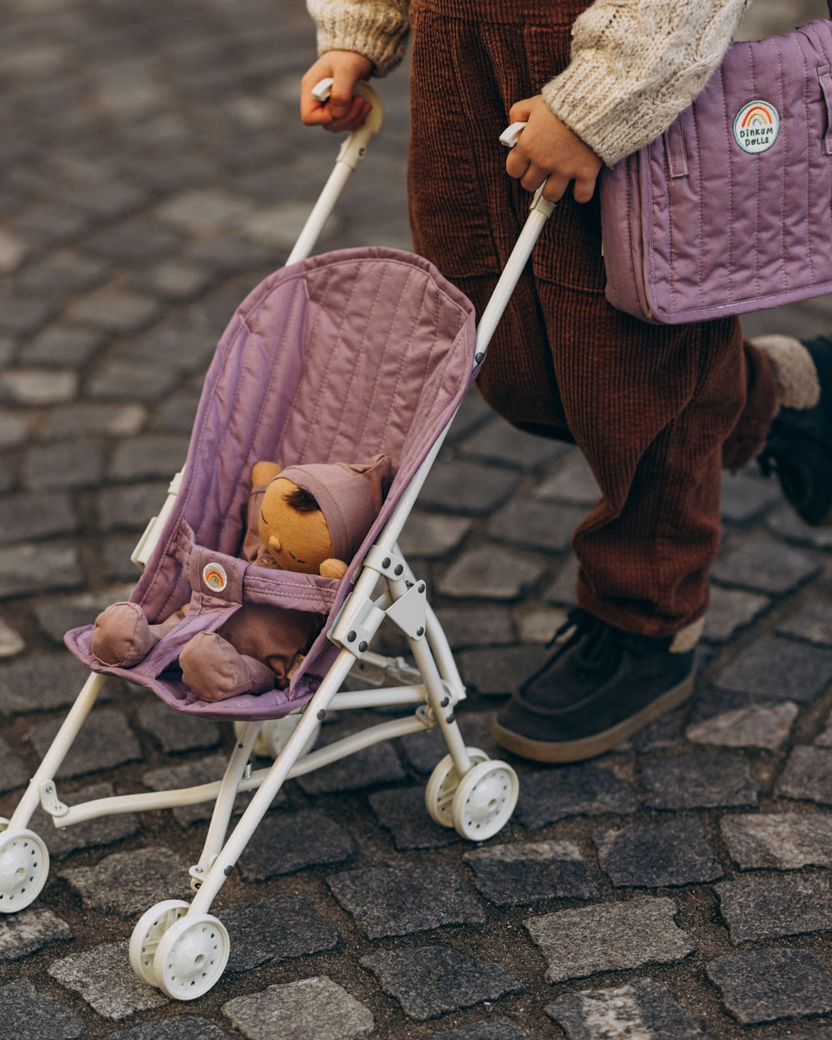 Cute Lavender Sollie Stroller for Kids' Dolls