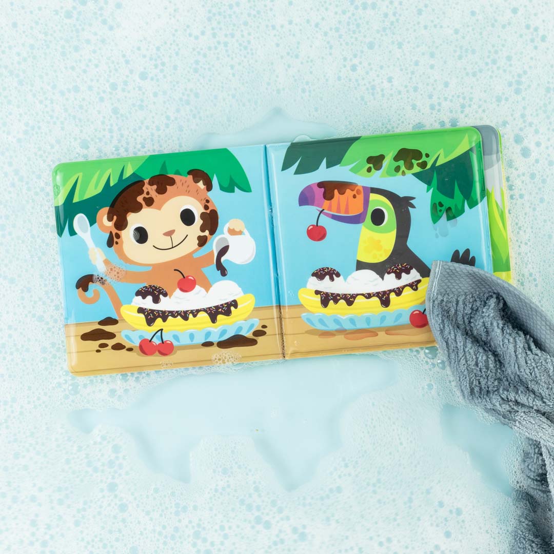 Bath Book Messy Jungle