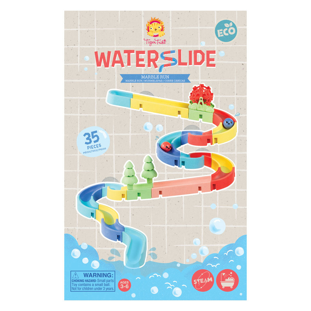 Marble Waterslide for Bath Time