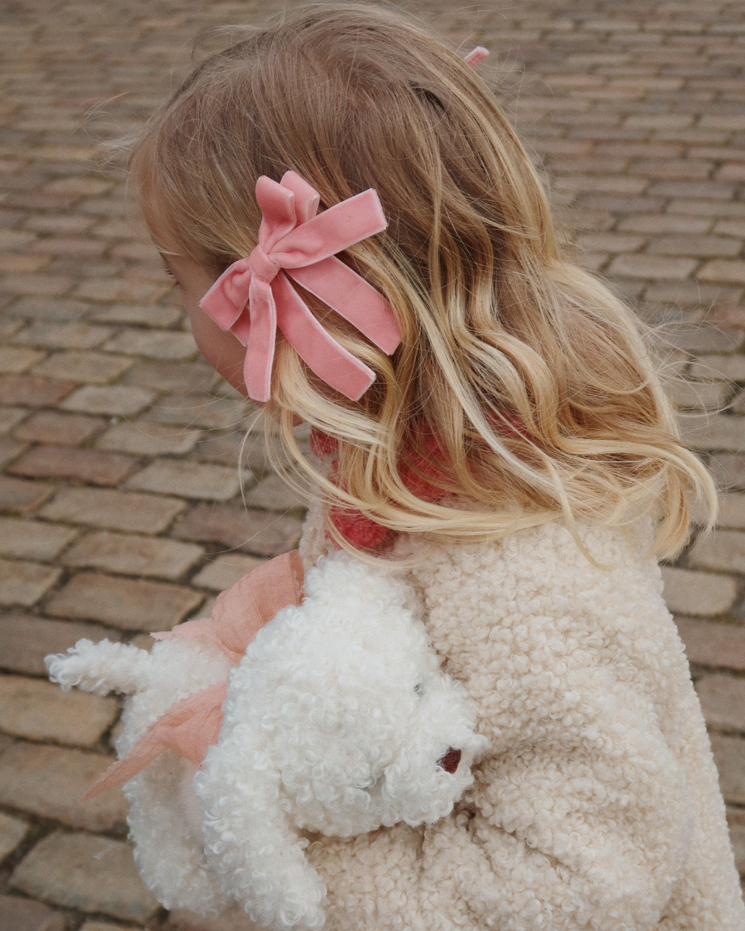 2 Pack Velvet Double Bow Hair Clip