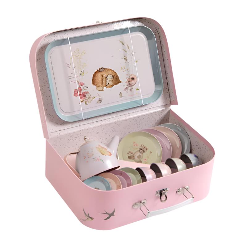 Suitcase - Tea Party Metal Set