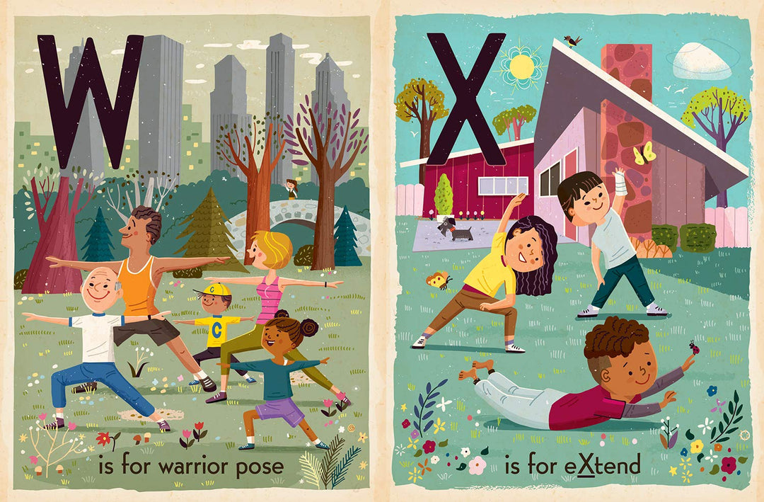 Y is for Yoga Board Book