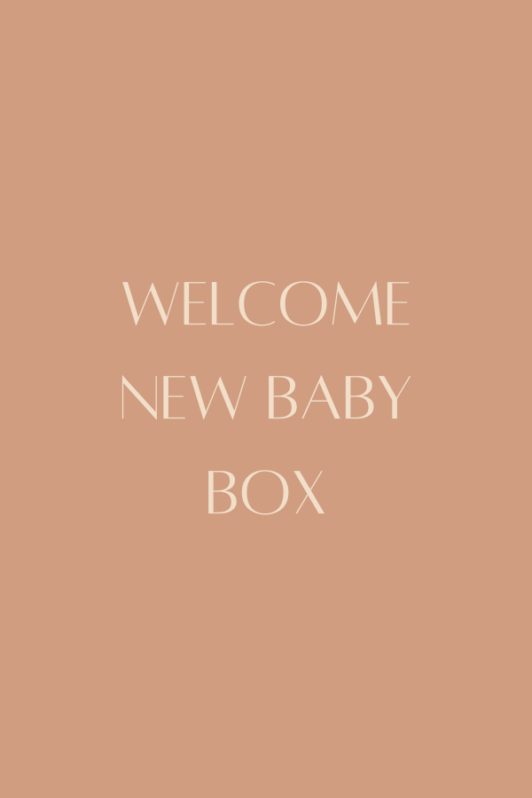 Allen Rose Welcome New Baby Box