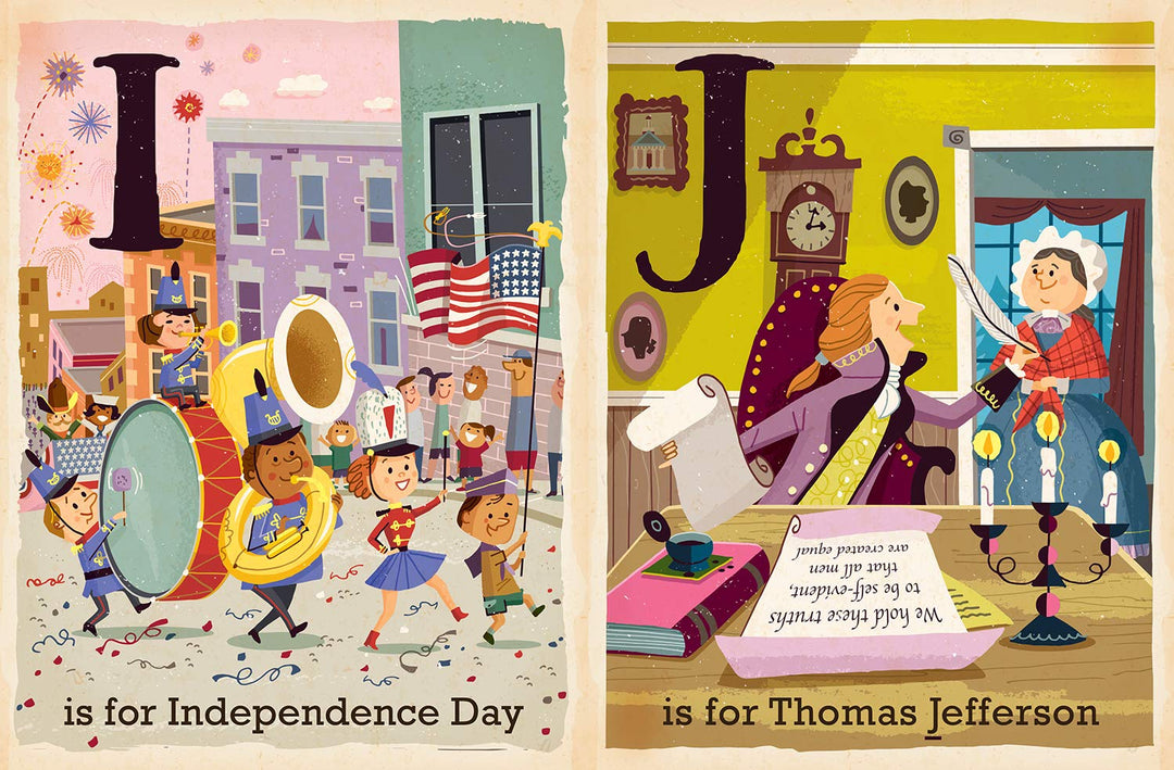 A is for America Board Book