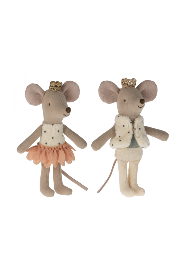 Maileg Royal Twins Mice, Little Sister and Brother in Box