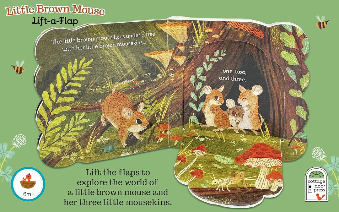 Little Brown Mouse Lift-a-Flap Board Book
