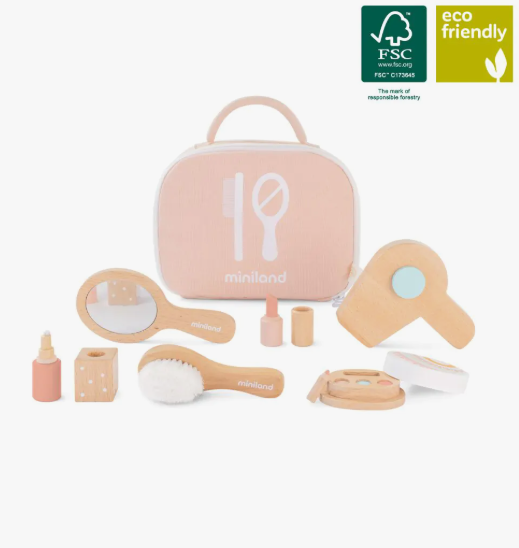 Doll Wooden Beauty Set