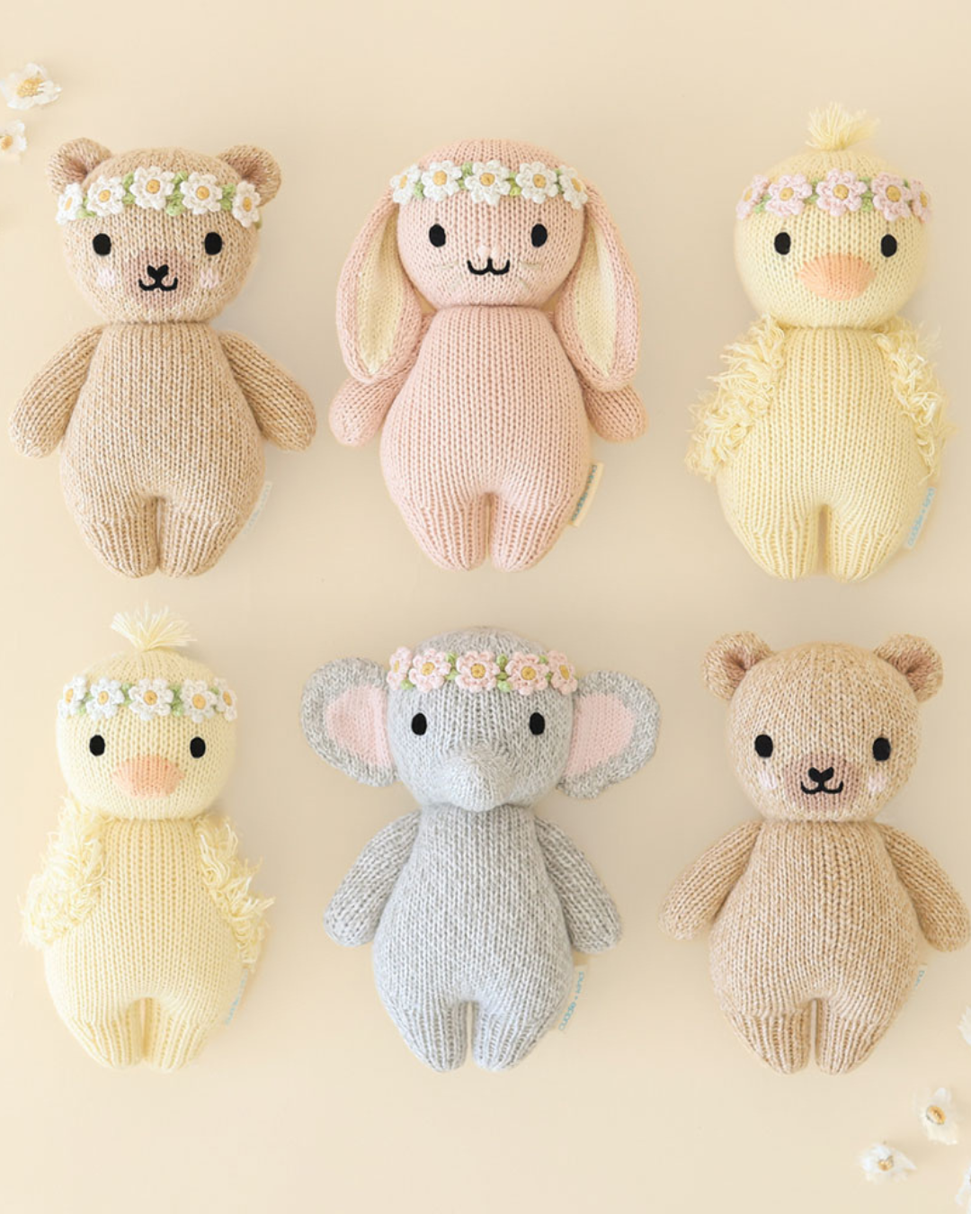 Baby Honey Bear Ivory Floral (Coming Soon)