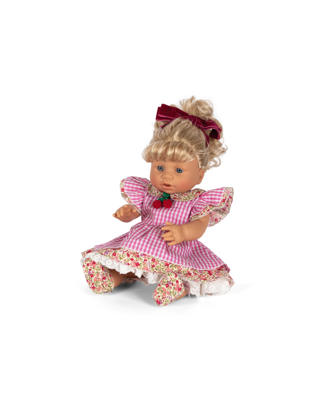 Gerda Doll with Dress & Velvet Ribbon in Gift Box