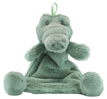 Crinkle Cuddler-Sensory Plush Gator