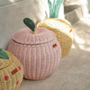 Apple Storage Basket Pink - Medium